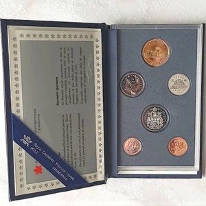 Uncirculated Canadian Coin Set | 1993